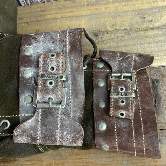 Fly London Lask Mid-calf Dark Brown Boots- Size EUR 39 - Picture 9 of 16